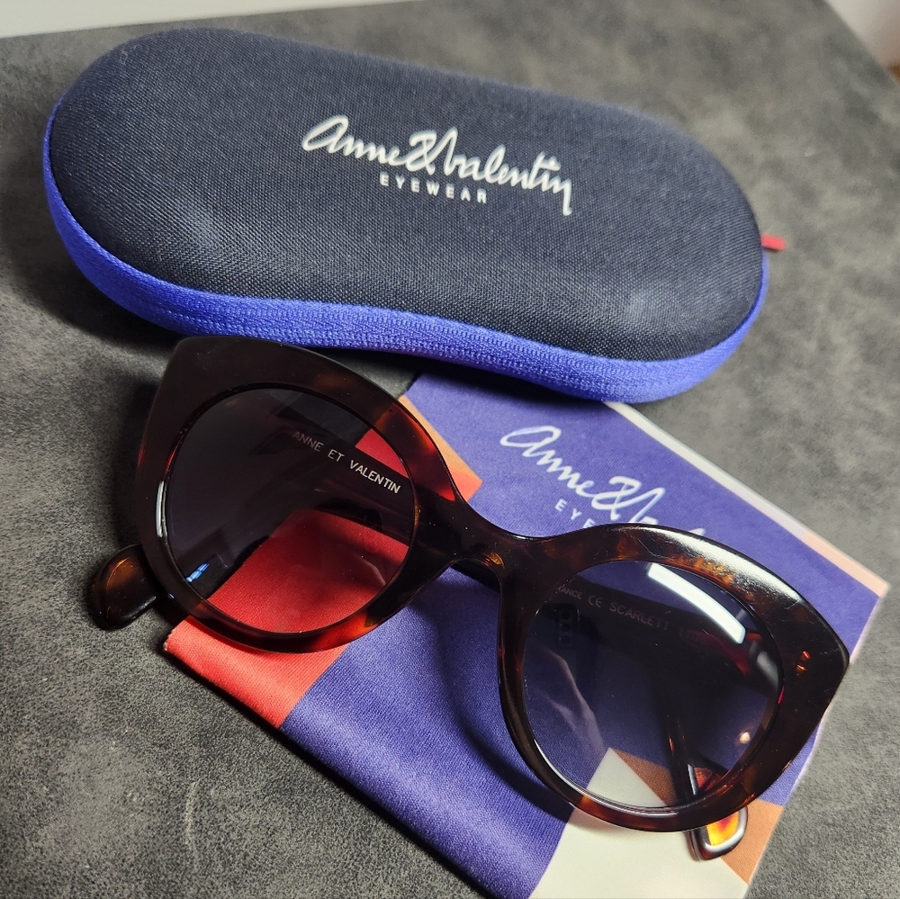 Anne Et Valentin Sunglasses SCARLETT 1108 Cat Eye France